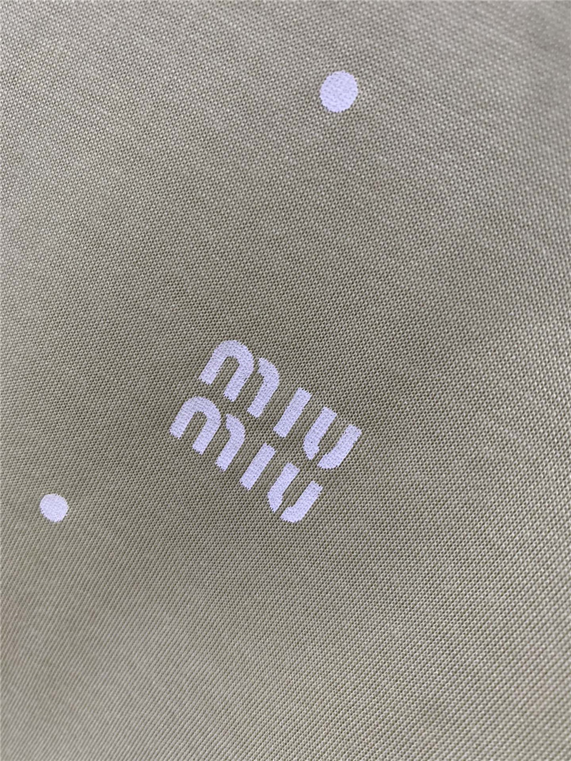 M1um1u base long-sleeved t-shirt replica clothing sites