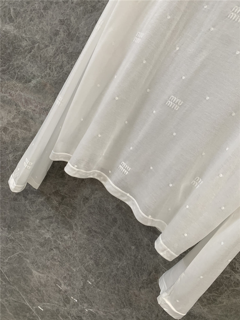 M1um1u base long-sleeved t-shirt replica clothing sites
