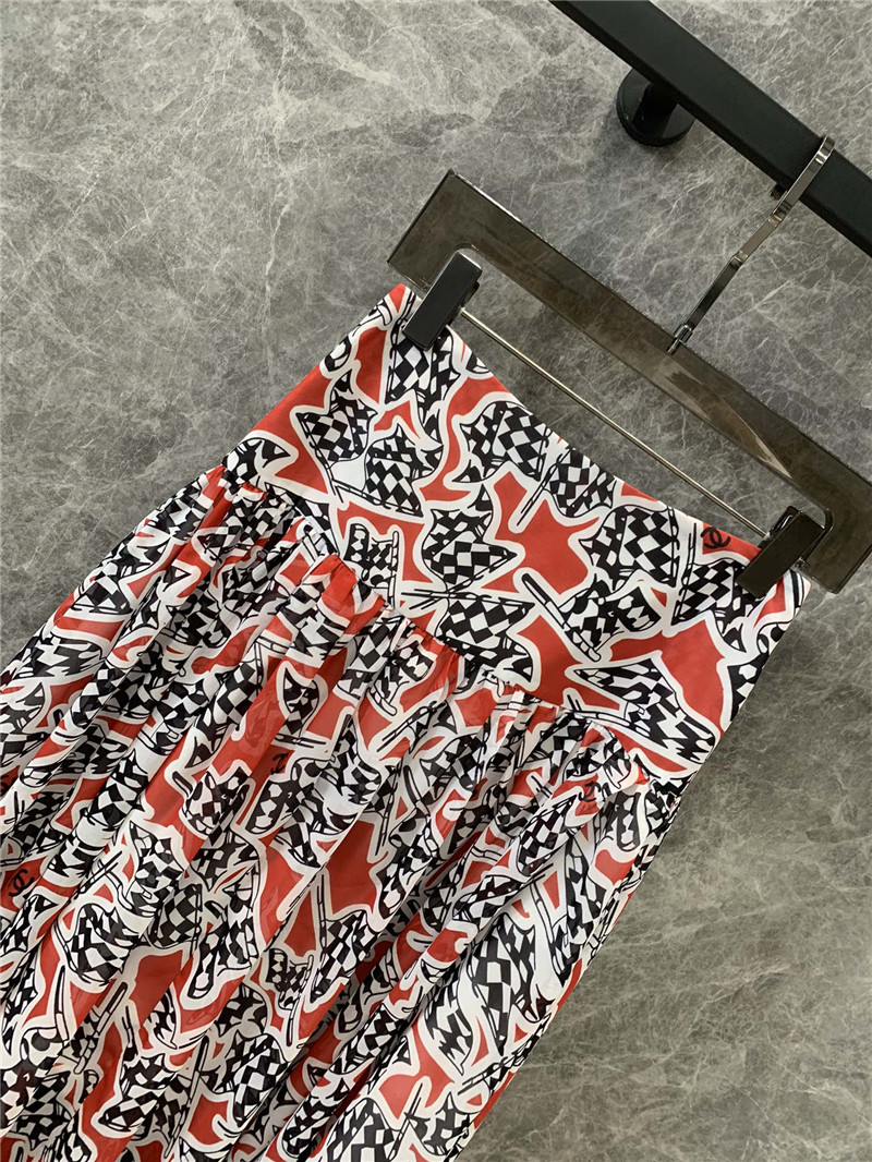 Ch**el irregular hem skirt replica designer clothes