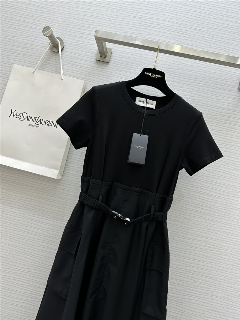 Y51 mid-length short-sleeved dress replica clothes