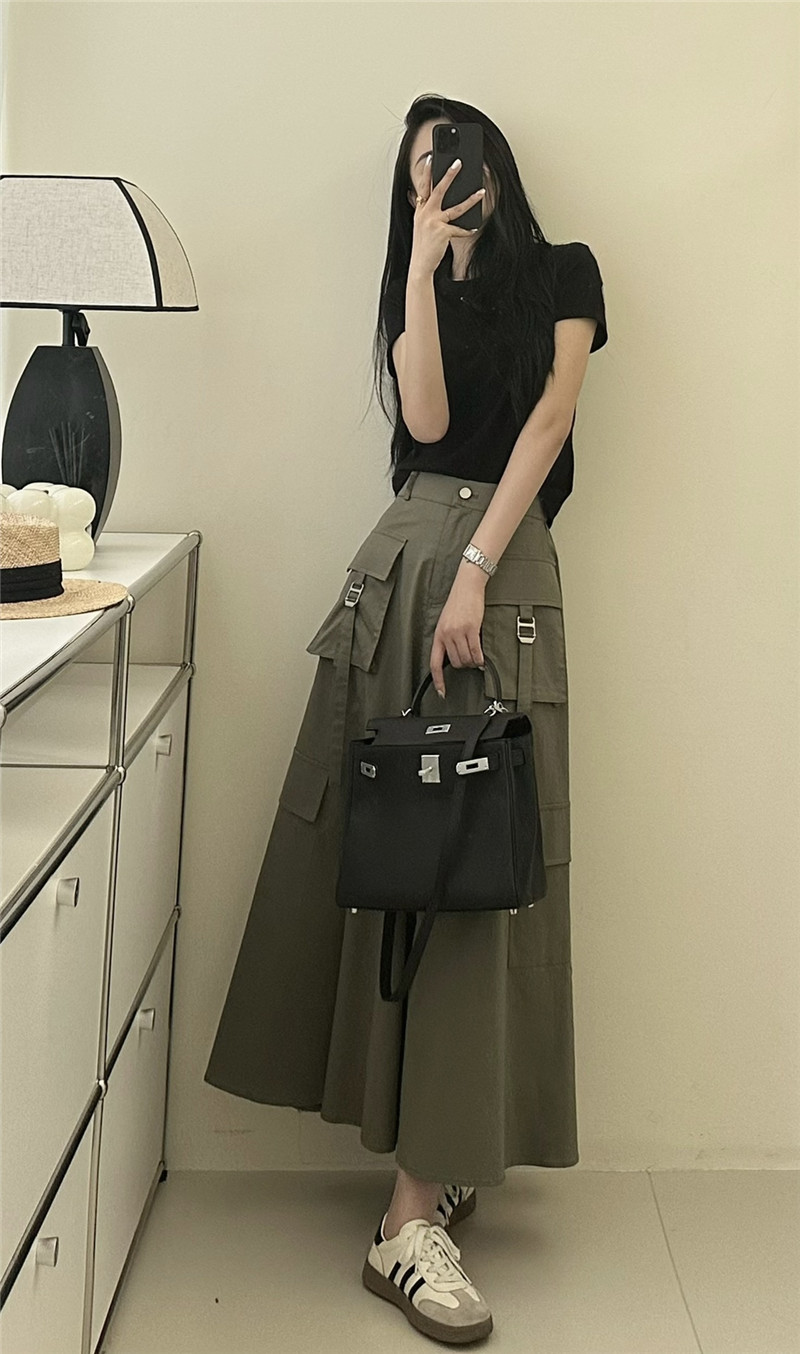 Ce1i*e a-line skirt replica designer clothes