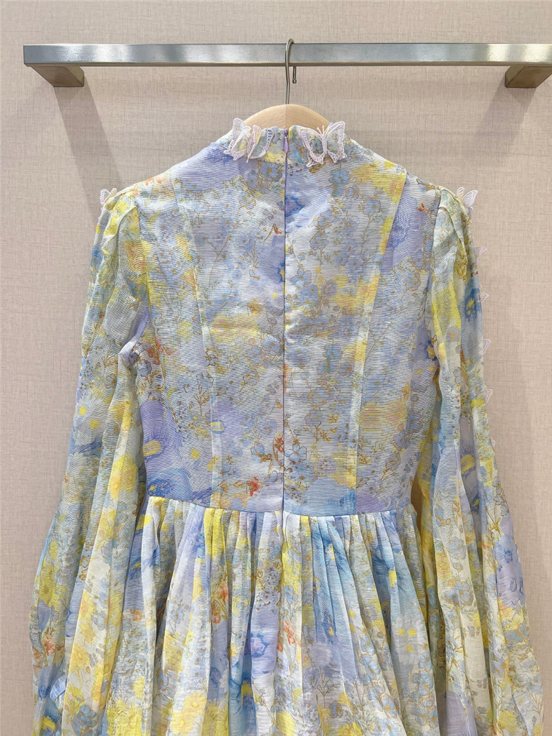 zimm printed mini dress replica d&g clothing