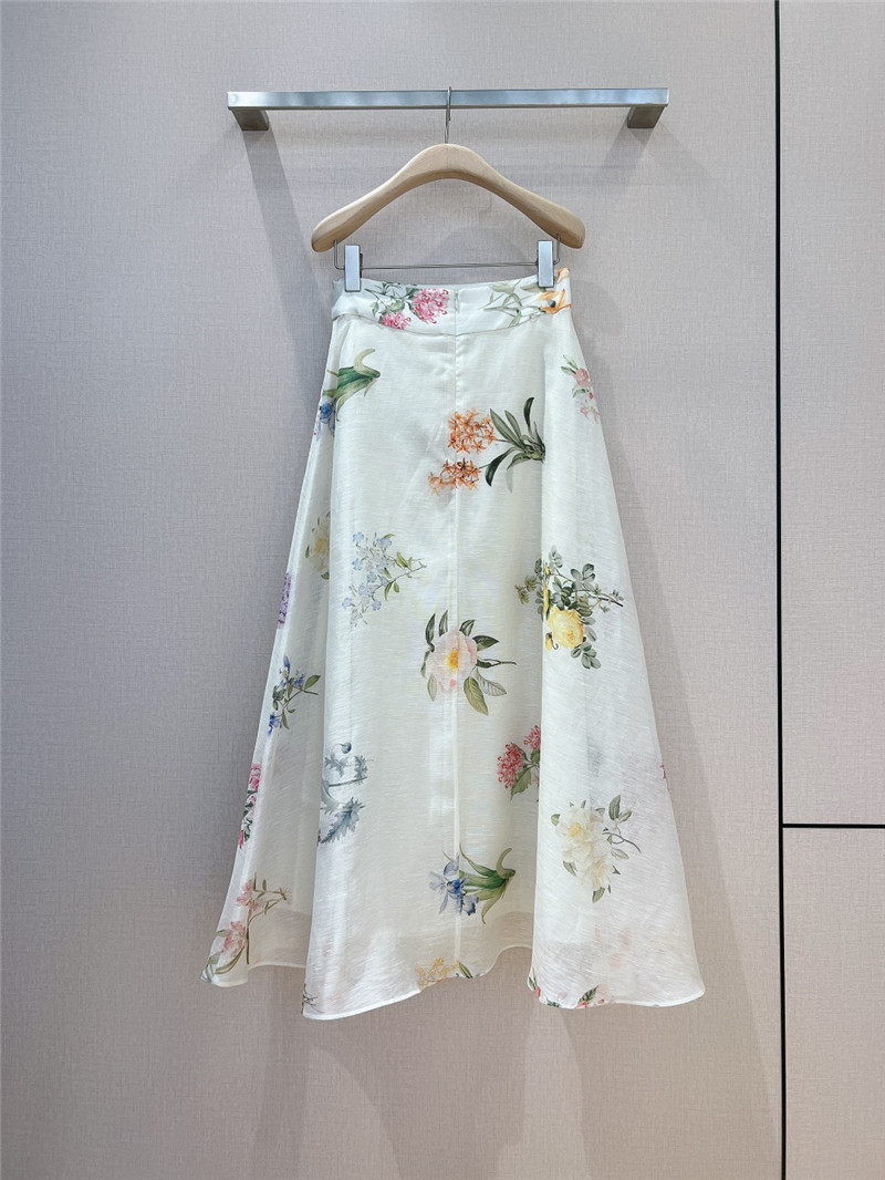 zimm silk mesh skirt replica designer clothes