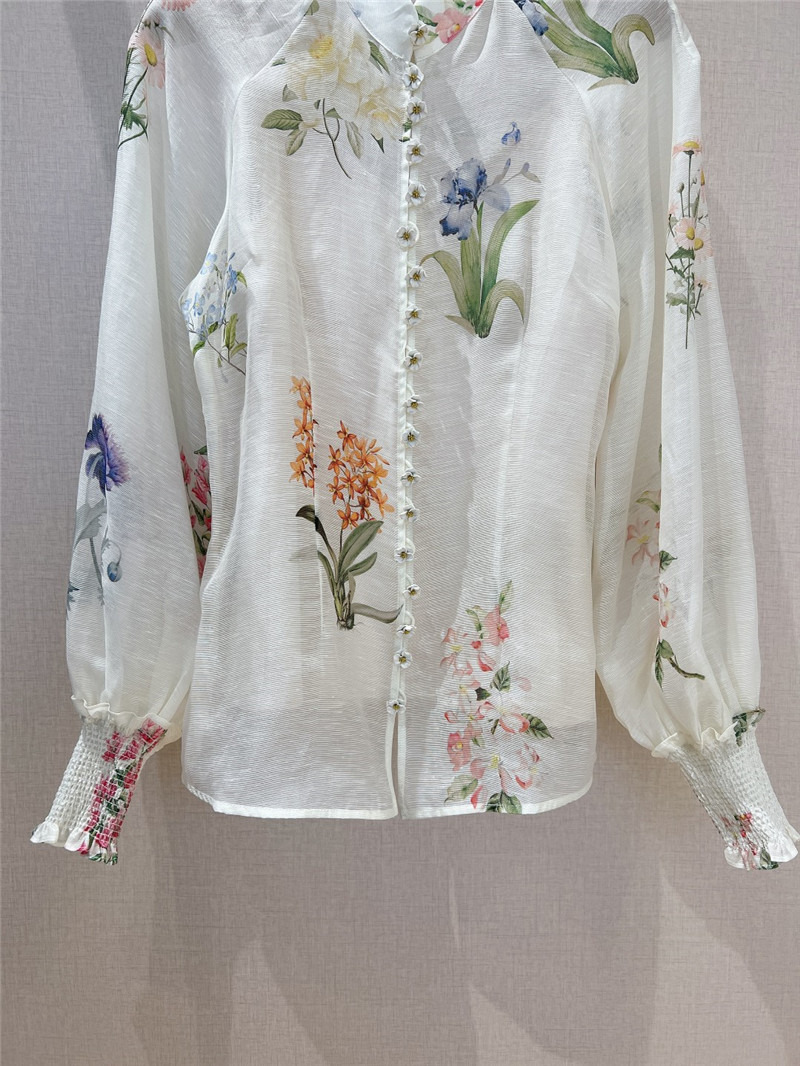 zimm small stand collar ladies shirt replica d&g clothing