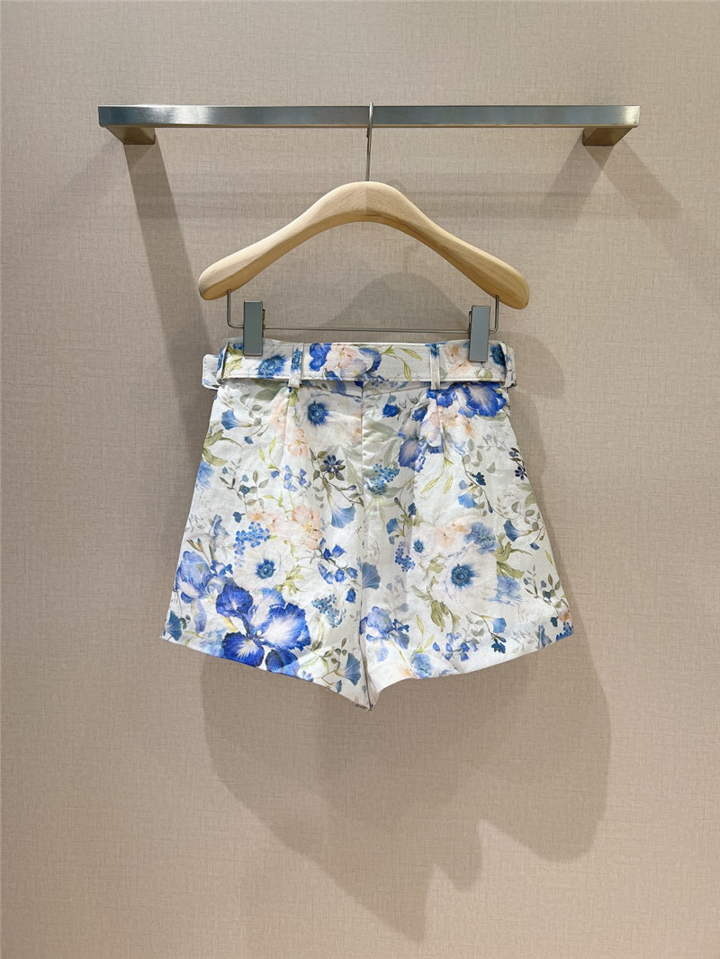 zimm new shorts with pleated details replica clothes