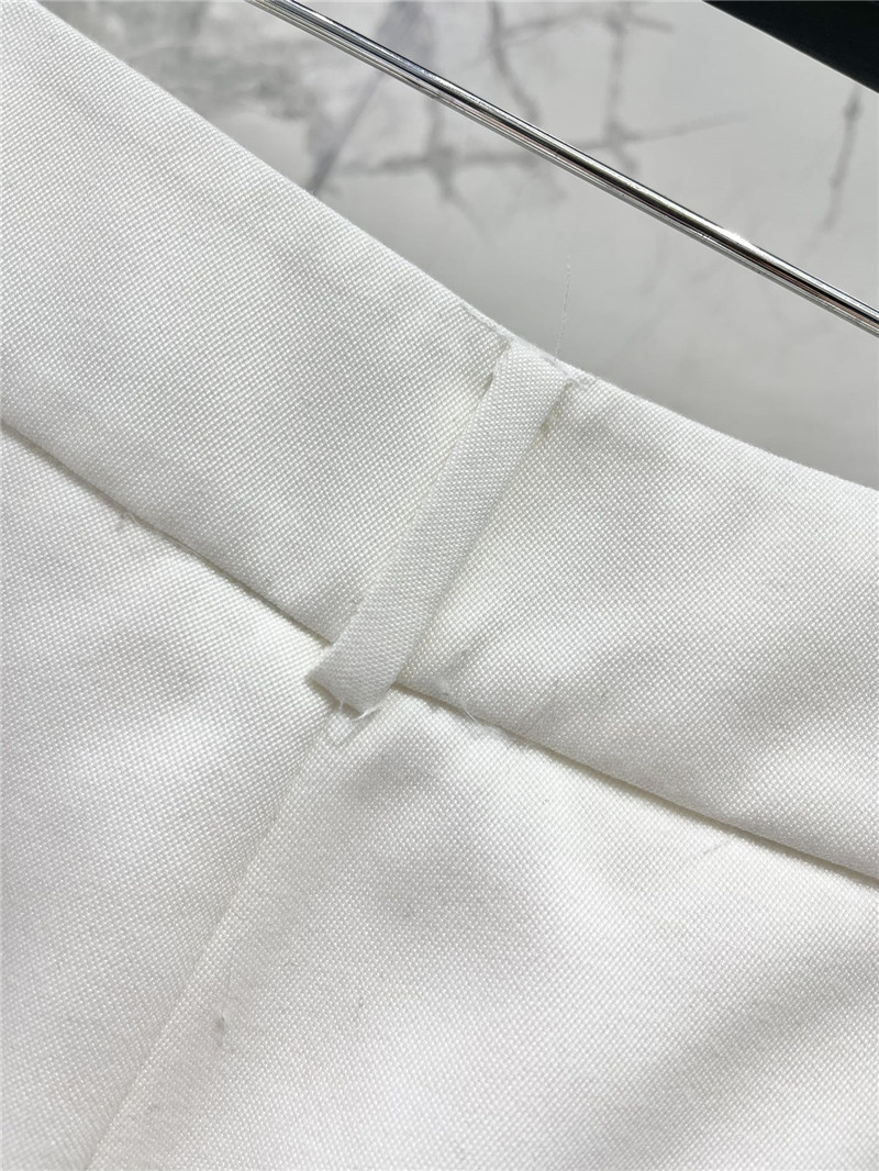 Y51 all-match slim wool shorts replica clothes
