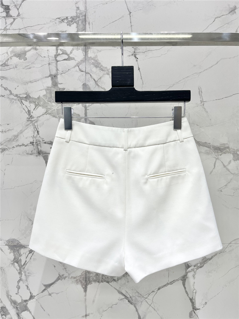 Y51 all-match slim wool shorts replica clothes