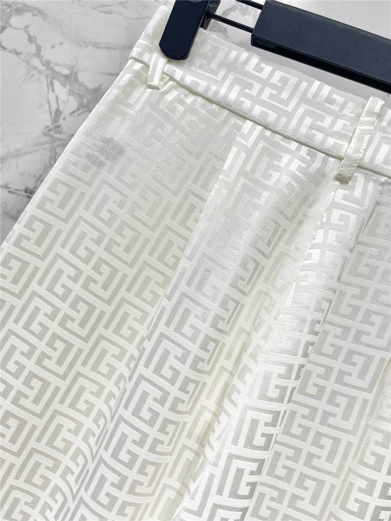 Balmain acetate labyrinth trousers replica d&g clothing