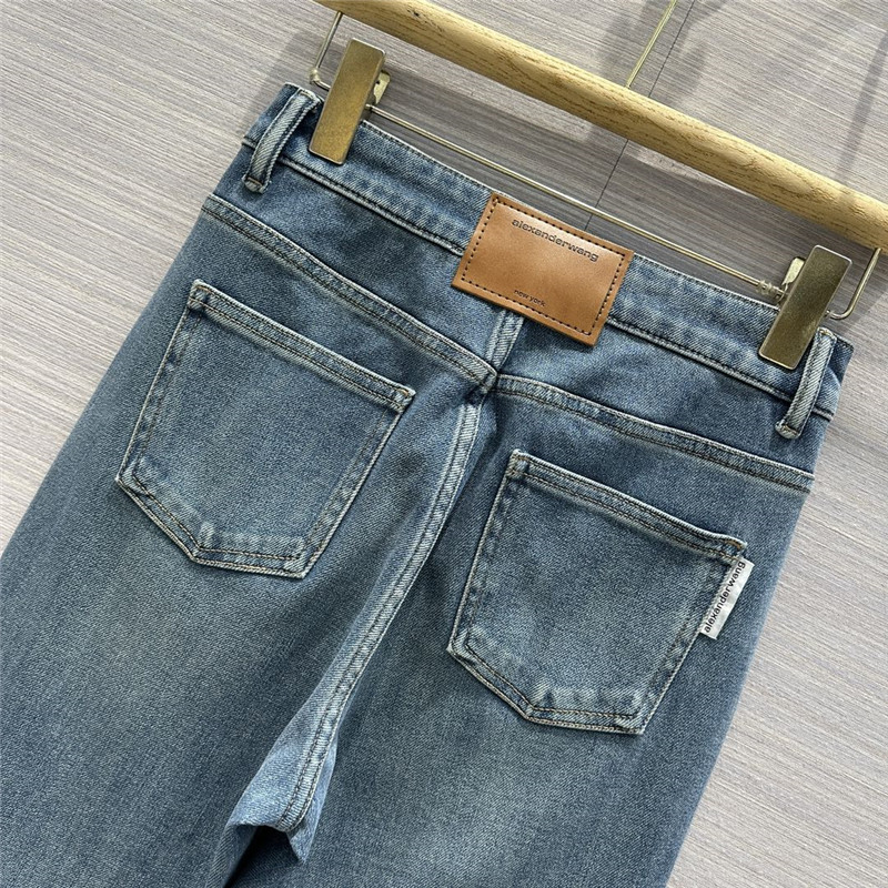 A1exa*der wang long leg jeans replica designer clothes