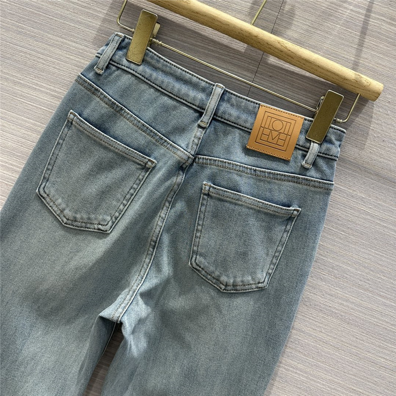 L0ew* wide leg straight jeans replica d&g clothing