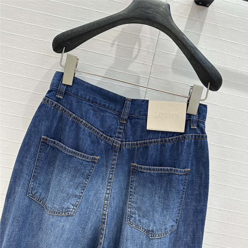 L0ew* original washed lantern jeans replica d&g clothing