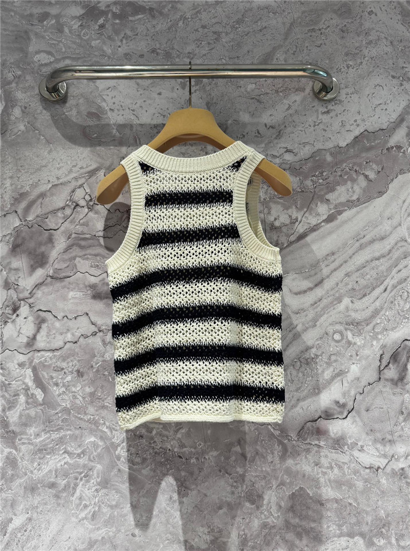 D10r hollow knit vest replica d&g clothing