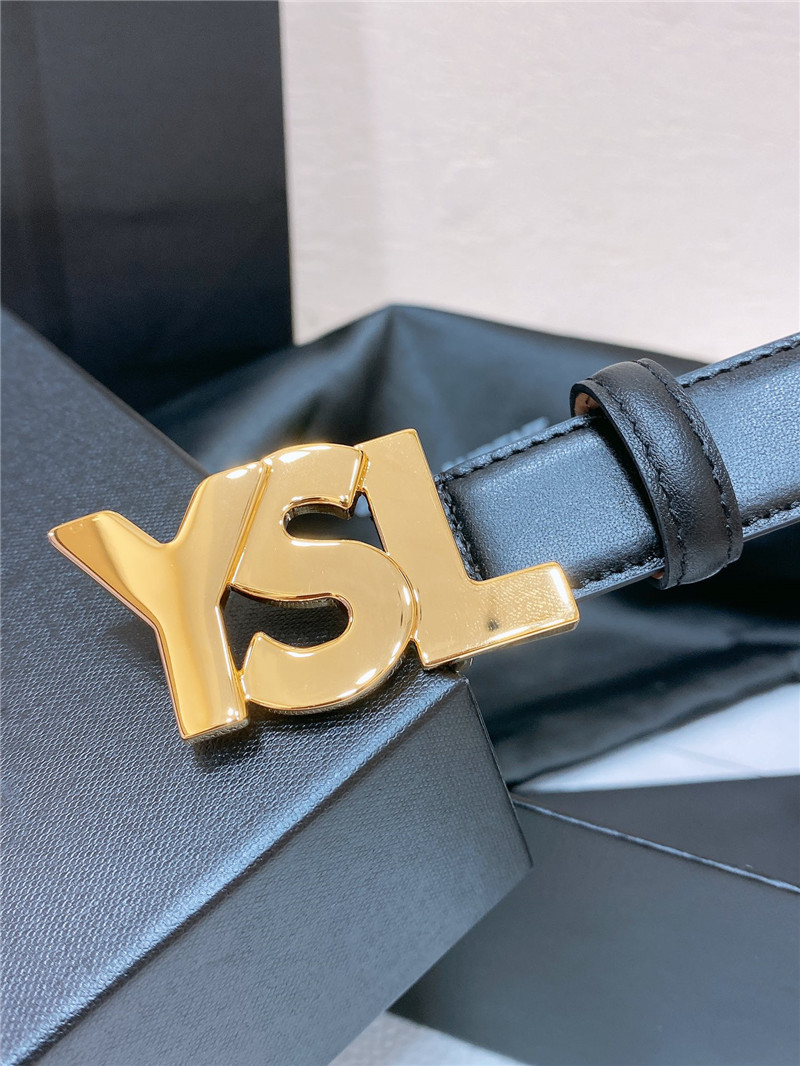 Y51 simple and versatile retro copper buckle belt