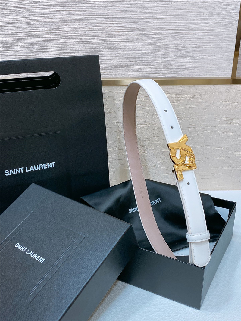 Y51 simple and versatile retro copper buckle belt