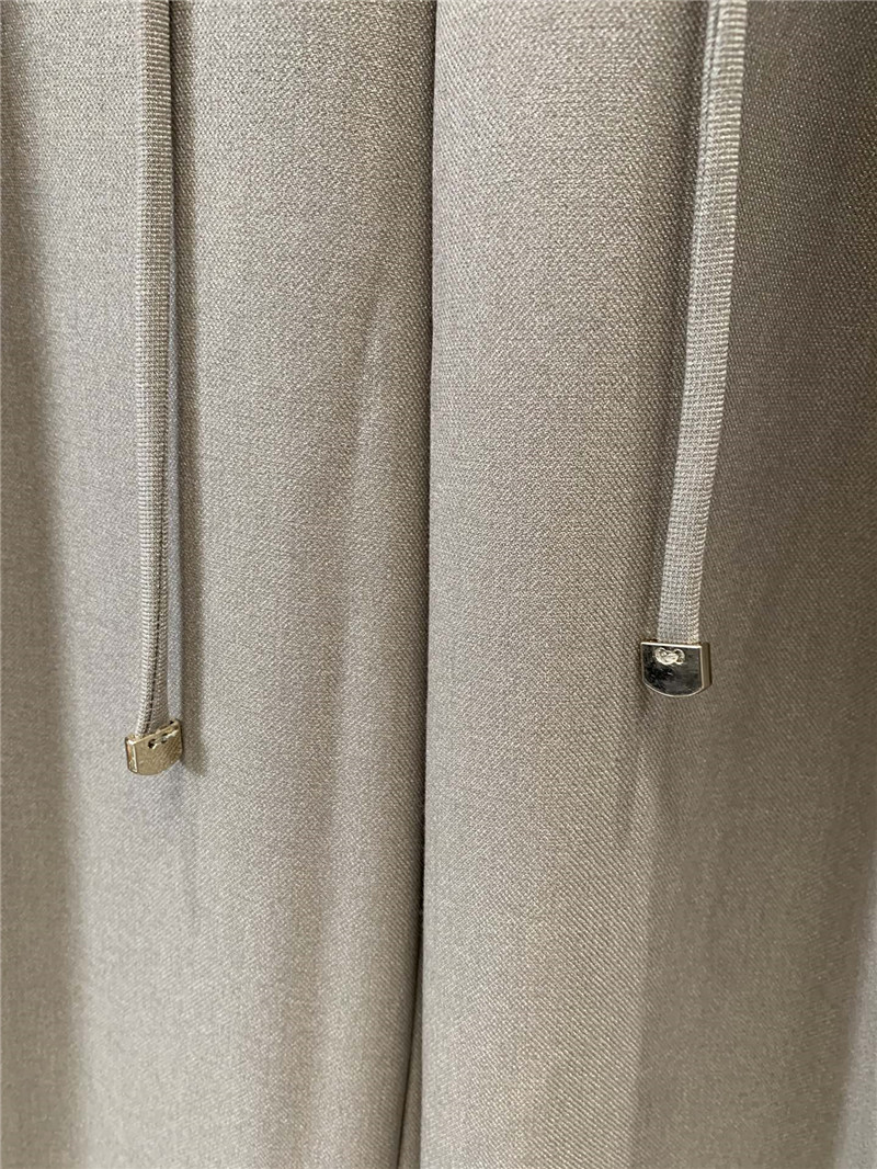 M1um1u micro logo casual wide-leg pants replica designer clothes