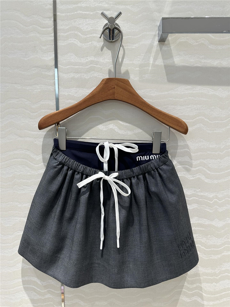 M1um1u fashionable two-piece culottes replicas clothes