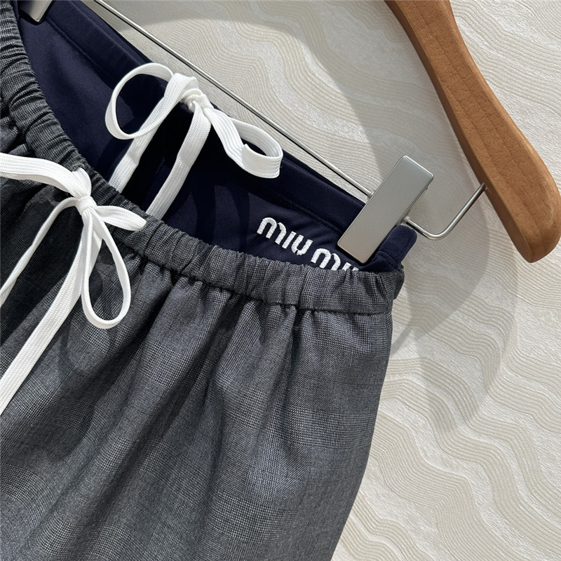 M1um1u fashionable two-piece culottes replicas clothes