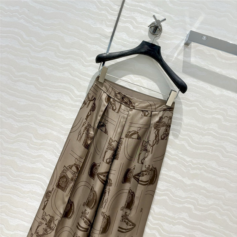 H**me5 silk straight wide-leg pants replicas clothes