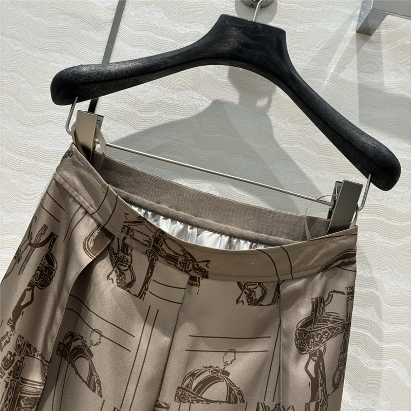 H**me5 silk straight wide-leg pants replicas clothes