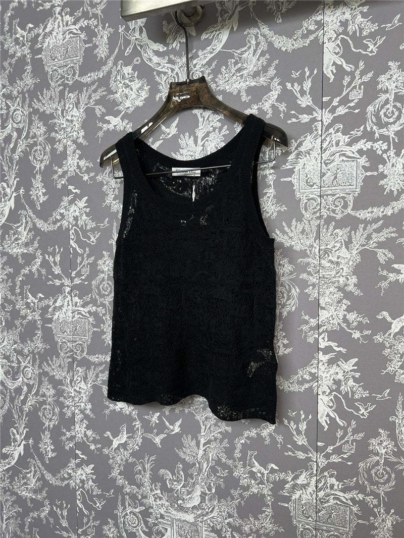 D10r new lace crochet vest replica clothes