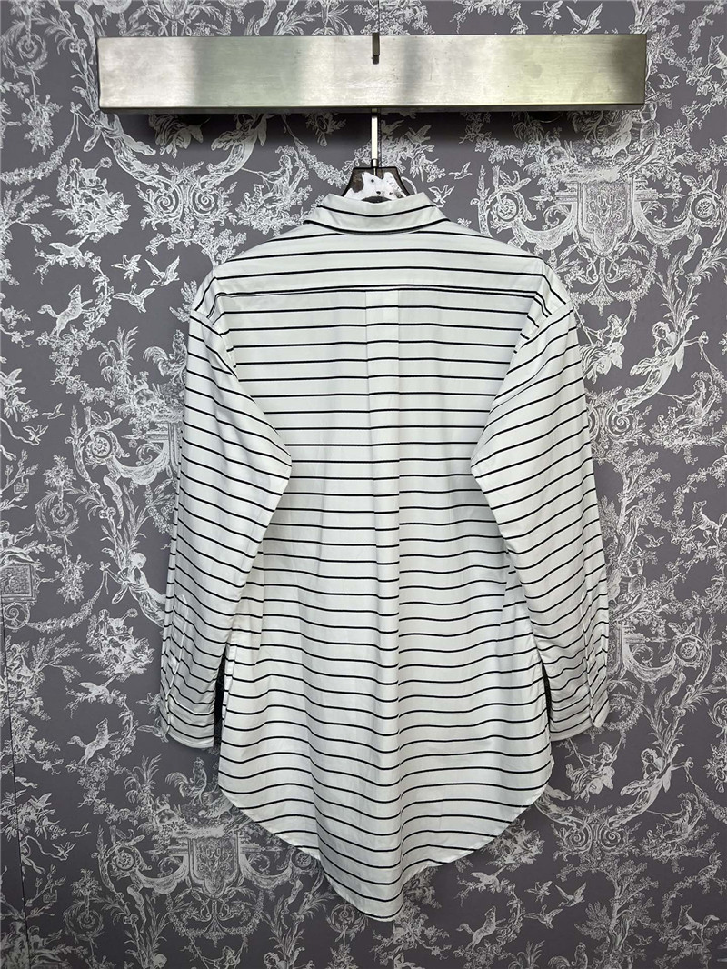M1um1u classic striped shirt replica designer clothes