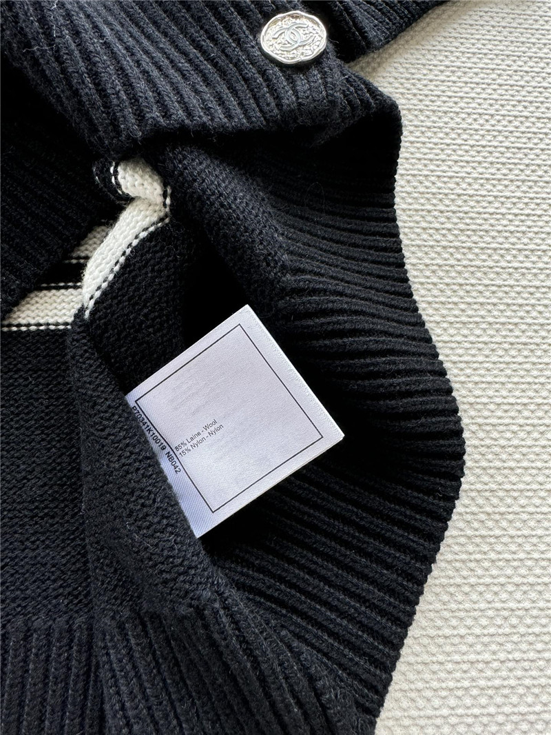 Ch**el striped cardigan replica d&g clothing