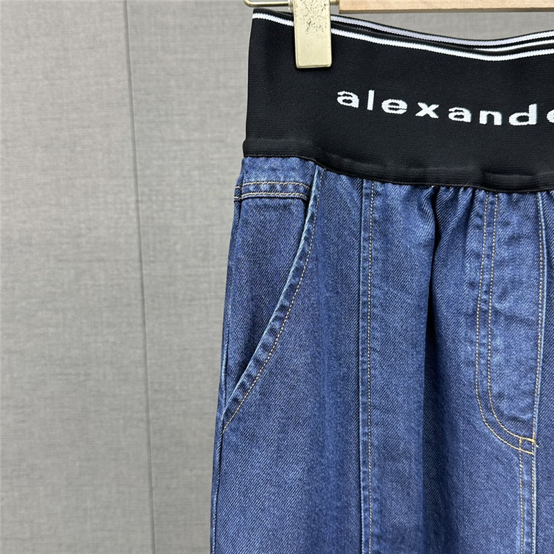 A1exa*der wang denim skirt replica clothes