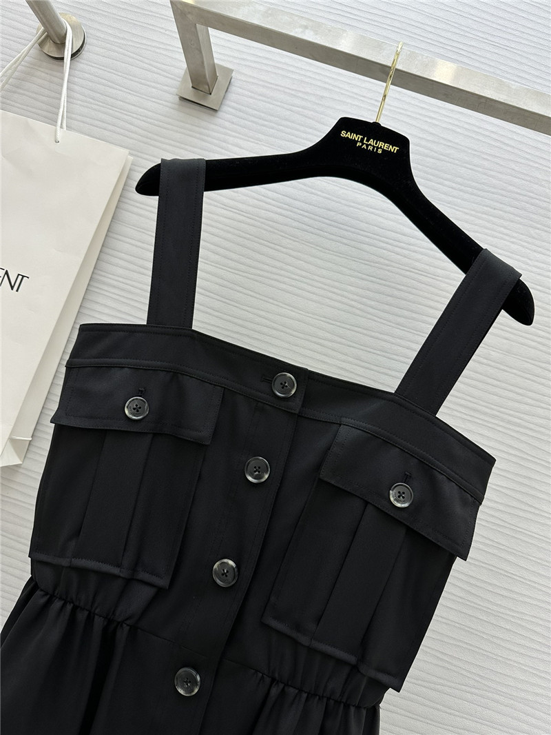 Y51 workwear style suspender tube dress replica clothes