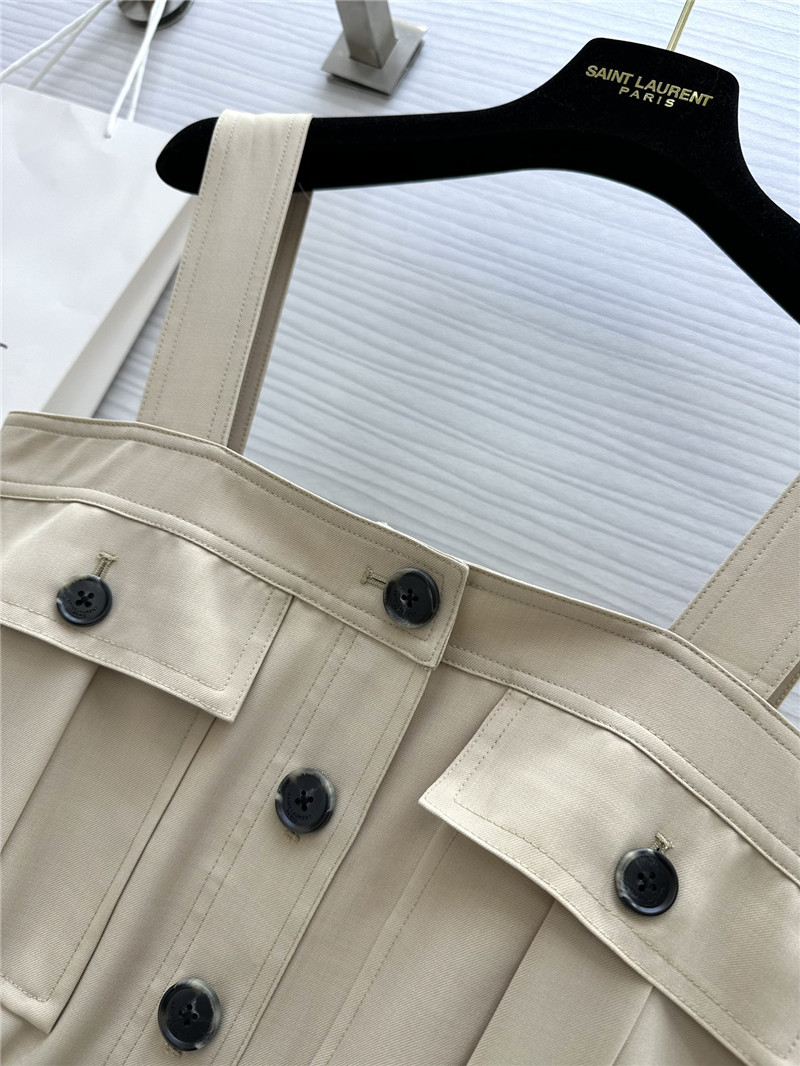 Y51 workwear style suspender tube dress replica clothes