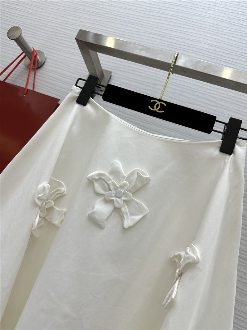 Va1e*ntin0 3d floral a-line skirt replica designer clothes