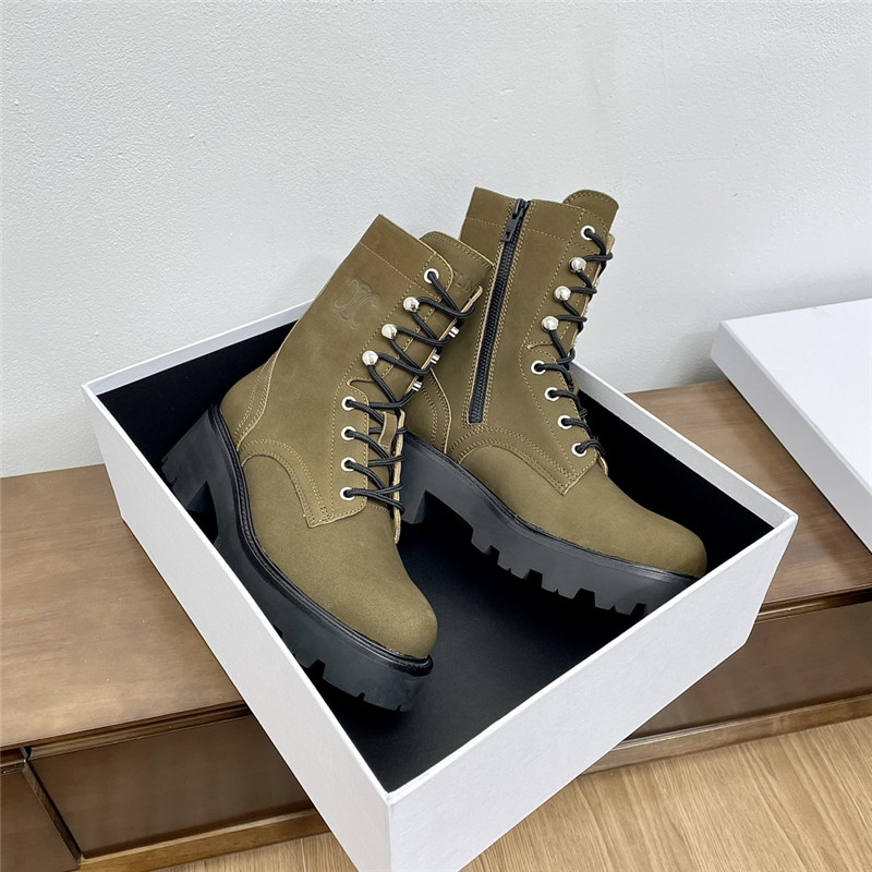 Ce1i*e suede triomphe rangers lace-up boot