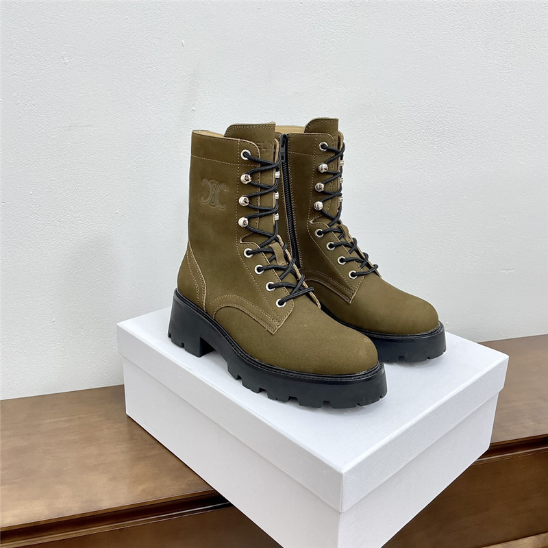 Ce1i*e suede triomphe rangers lace-up boot