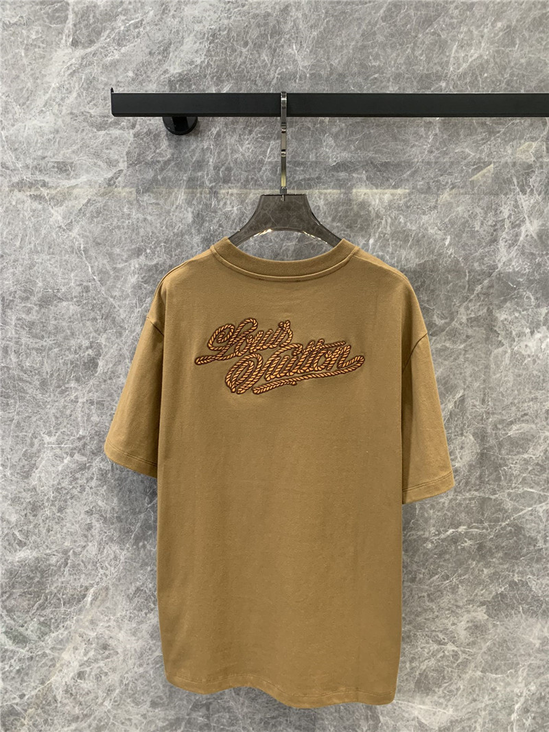 l0vis Vvtt0n lv round neck short sleeve t-shirt replica clothes
