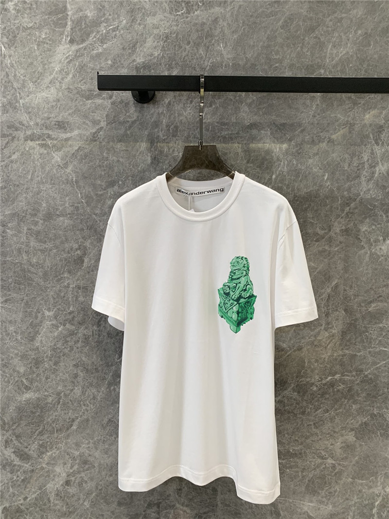 A1exa*der wang printed short sleeve t-shirt replica designer clothes