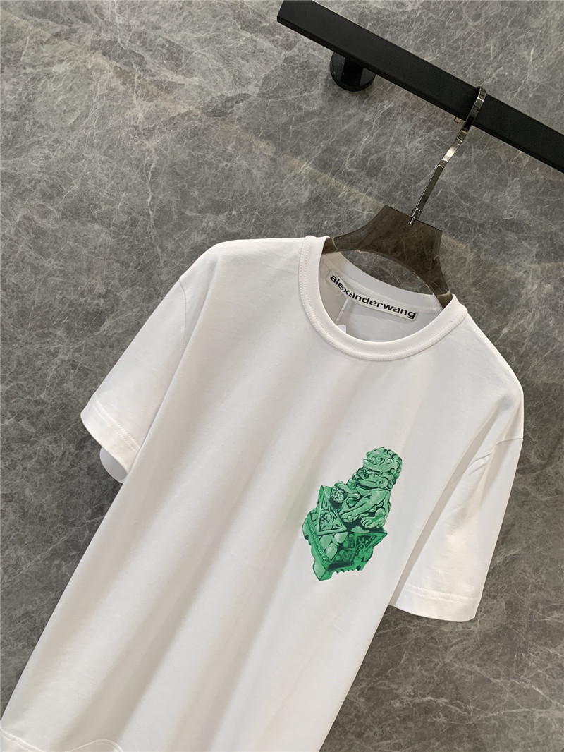 A1exa*der wang printed short sleeve t-shirt replica designer clothes