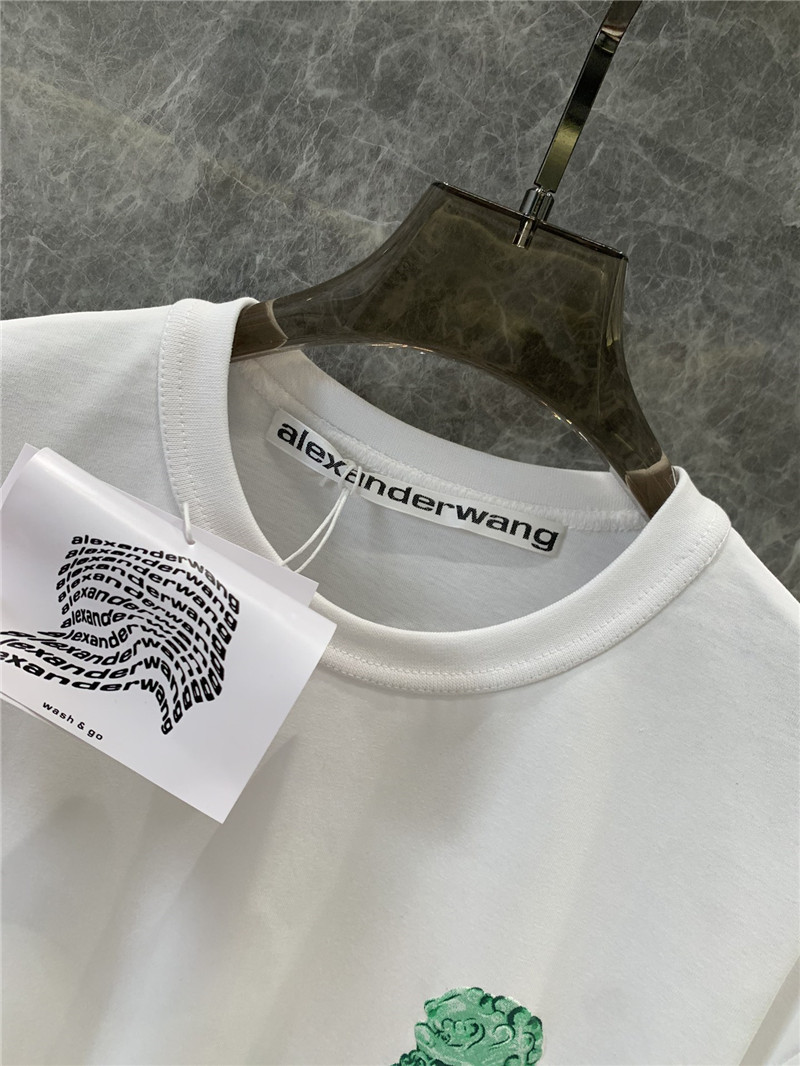 A1exa*der wang printed short sleeve t-shirt replica designer clothes