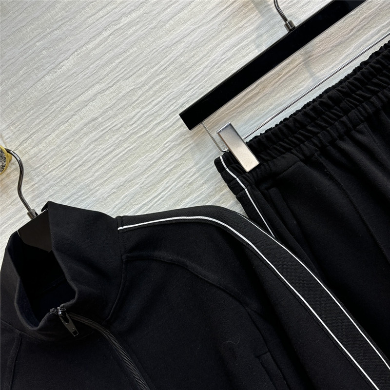 A1exa*der wang zipper sweatshirt + wide-leg pants set