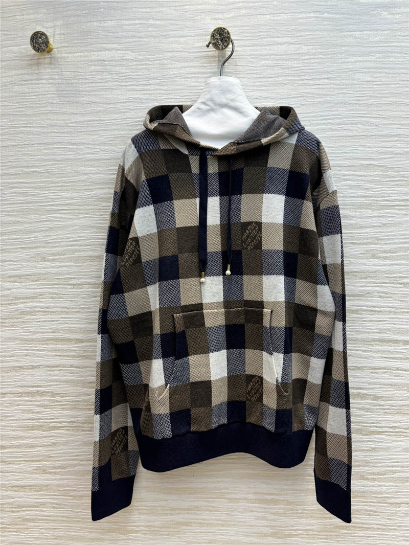 l0vis Vvtt0n lv wool hooded sweatshirt replica clothes
