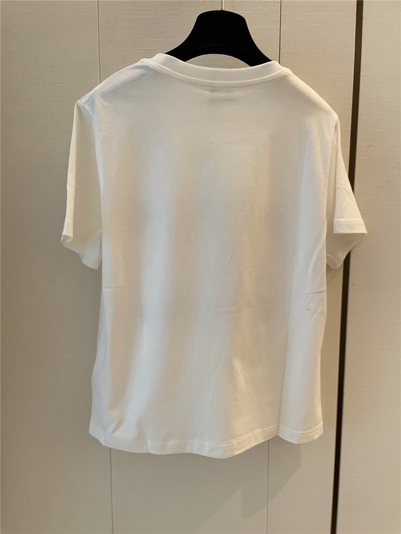 Ce1i*e triumph iconic print short-sleeved replica clothes