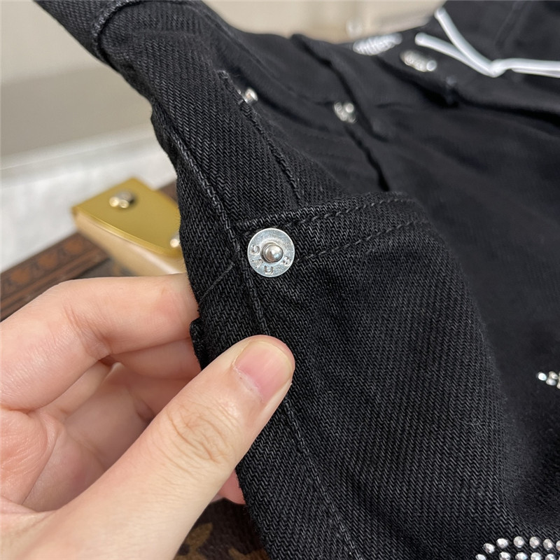 A1exa*der wang rhinestone jeans replica d&g clothing