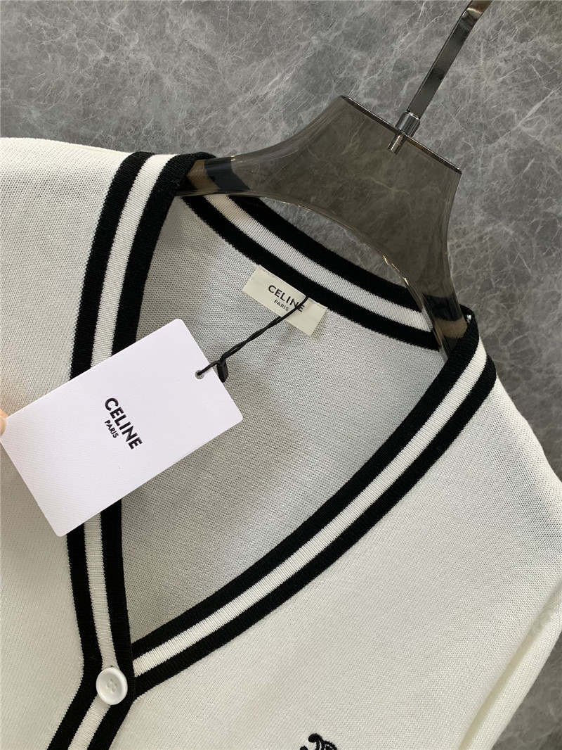 Ce1i*e single breasted knitted cardigan replicas clothes