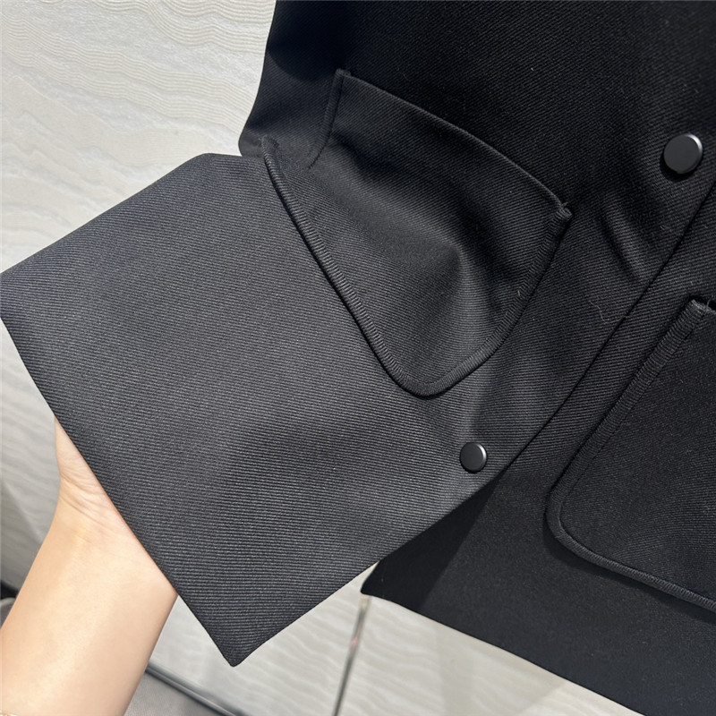 The R0w twill wool vest replica clothes
