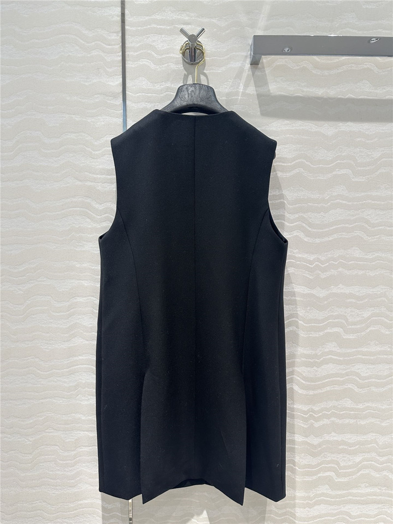 The R0w twill wool vest replica clothes