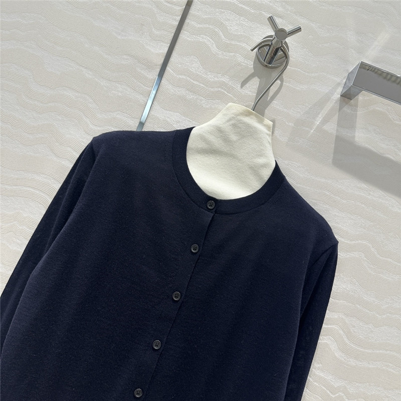 The R0w fine wool cardigan replica d&g clothing