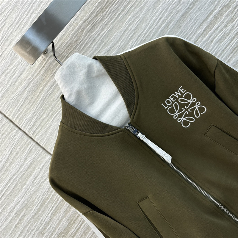 L0ew* stand collar zipper space cotton jacket replica d&g clothing