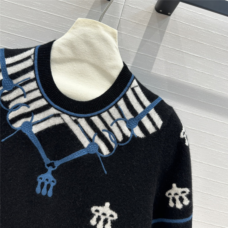 H**me5 cashmere short-sleeved sweater replicas clothes