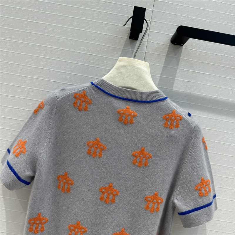 H**me5 cashmere short-sleeved sweater replicas clothes
