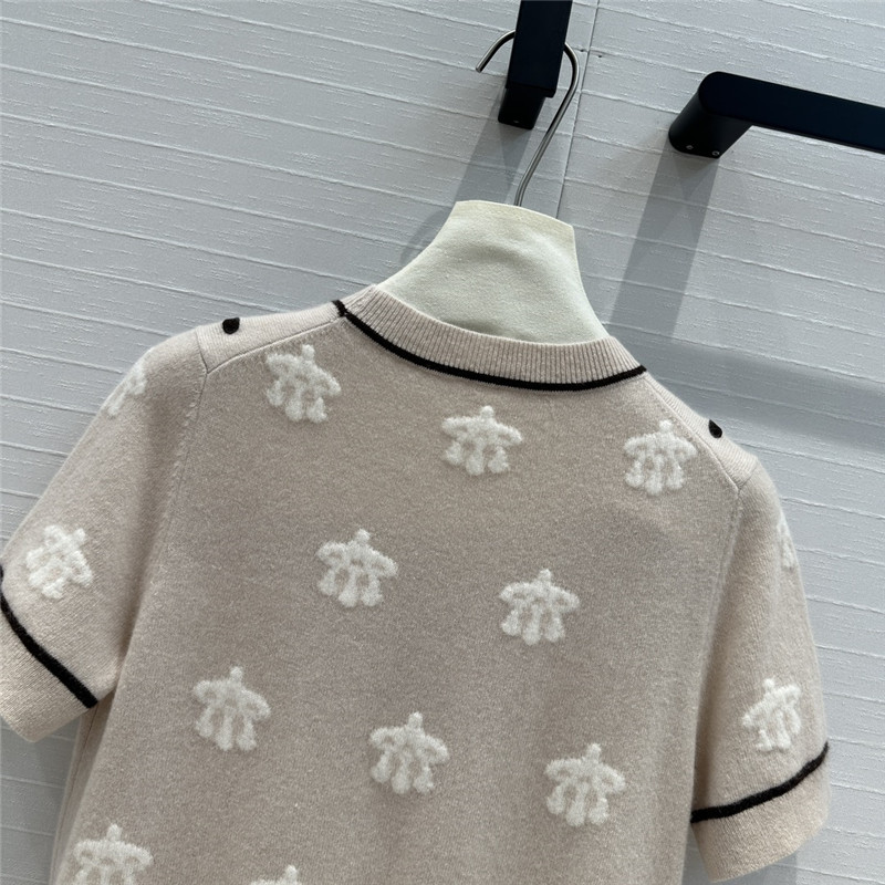 H**me5 cashmere short-sleeved sweater replicas clothes
