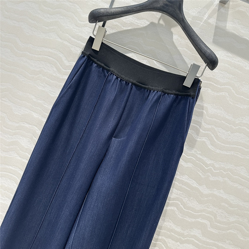 The R0w mid-high waist straight pants replica clothing sites