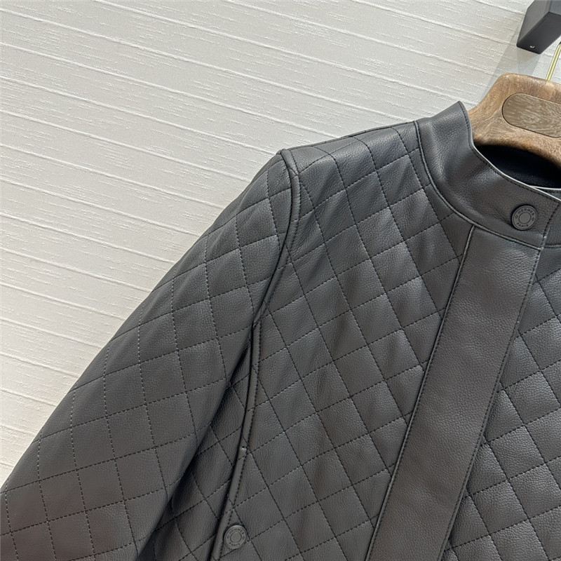 h**me5 lambskin D1am0nd quilted motorcycle jacket replicas clothes